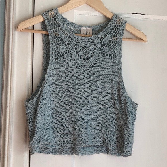 Forever 21 - crochet festival tank top, size M - Picture 1 of 5